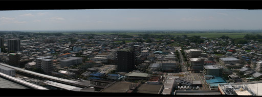 パノラマ-南から西方向