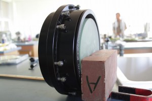 対物レンズ＋平面鏡