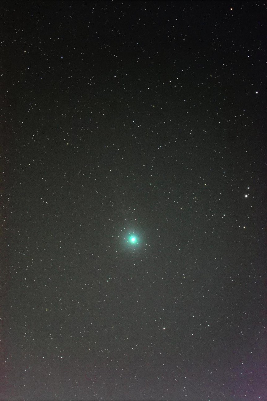 Picture saved with settings embedded.